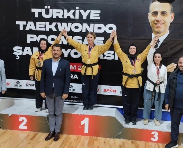 TAEKWONDO POOMSEA ŞAMPİYONASI TAMAMLANDI